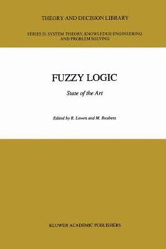 Paperback Fuzzy Logic: State of the Art Book