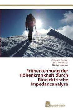 Paperback Früherkennung der Höhenkrankheit durch Bioelektrische Impedanzanalyse [German] Book