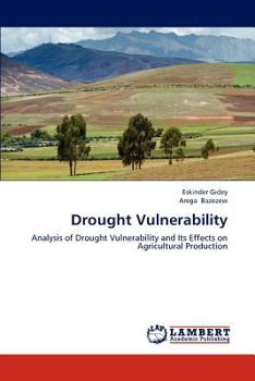 Paperback Drought Vulnerability Book
