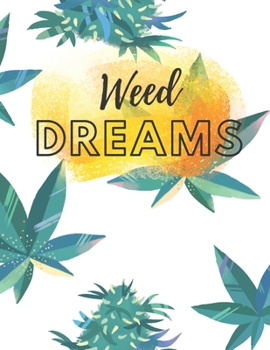 Marijuana Weed Lovers Notebook: 8.5X11 Wide Ruled Notebook Vol 14