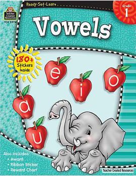 Paperback Ready-Set-Learn: Vowels Grd 1 Book