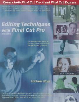 Paperback Editing Techniques with Final Cut Pro Book