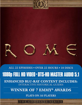 Blu-ray Rome: The Complete Series Book