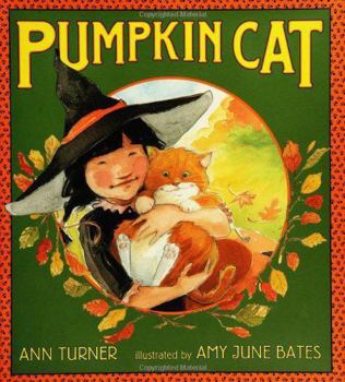 Hardcover Pumpkin Cat Book