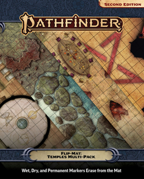 Paperback Pathfinder Flip-Mat: Temples Multi-Pack Book