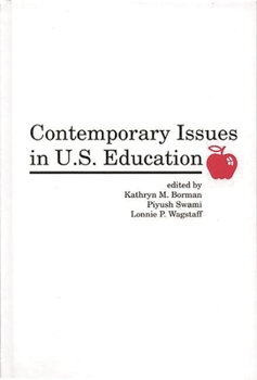 Hardcover Contemporary Issues in U.S. Education Book