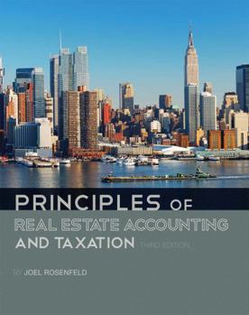 Paperback Principles of Real Estate Accounting and Taxation Book