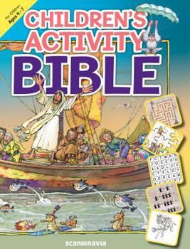 Paperback Children's Activity Bible: For Children Ages 4-7 Book