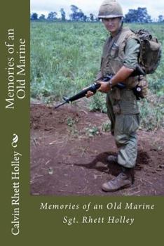 Paperback Memories of an Old Marine Book