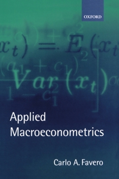Hardcover Applied Macroeconometrics Book