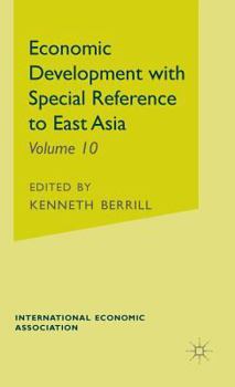 Hardcover Economic Development with Special Reference to East Asia Book