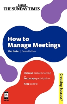 Paperback How to Manage Meetings Book