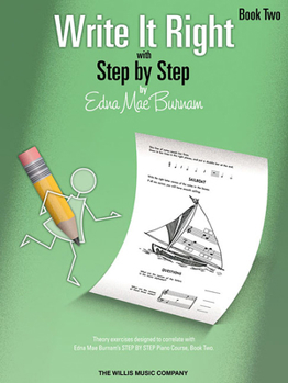 Paperback Write It Right with Step by Step, Book Two Book