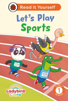 Hardcover Ladybird Class Let's Play Sports: Read It Yourself - Level 1 Early Reader Book
