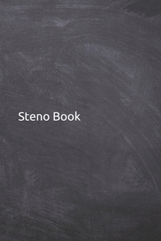 Steno Book: Pitman Shorthand Book, Teeline shorthand writing, Gregg Shorthand, Steno Notebook 6x9 for Steno Writing, Pitman Shorthand Writing, 100 Pages for stenography