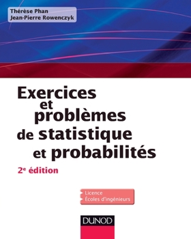 Paperback Exercices et problèmes de Statistique et probabilités - 2e éd [French] Book
