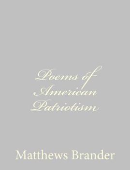 Paperback Poems of American Patriotism Book