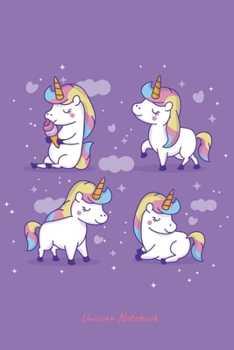 Unicorn Notebook: Unicorn Notebook for girls kawaii Unicorn
