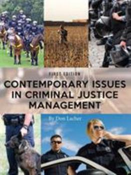 Paperback Contemporary Issues in Criminal Justice Management Book