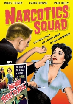 DVD Narcotics Squad / One Way Ticket to Hell Book