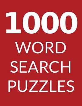 Paperback 1000 Word Search Puzzles: Word Search Book for Adults, Vol 2 Book