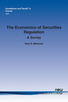 Paperback The Economics of Securities Regulation: A Survey Book