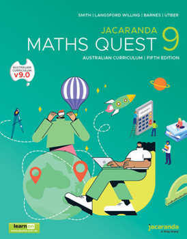 Paperback Jacaranda Maths Quest 9 Australian Curriculum, 5e Learnon and Print Book