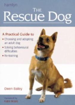 Hardcover The Rescue Dog Book