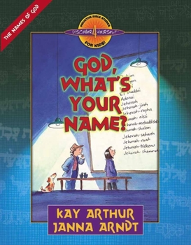 God, What's Your Name? (Discover 4 Yourself Inductive Bible Studies for Kids) - Book  of the Discover 4 Yourself® Inductive Bible Studies for Kids