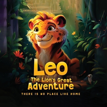 Paperback Leo The Lion's Great Adventure: There is no place like home Book