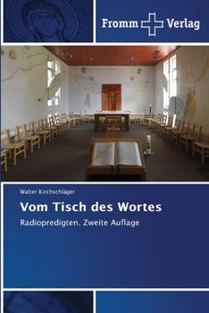 Paperback Vom Tisch des Wortes [German] Book
