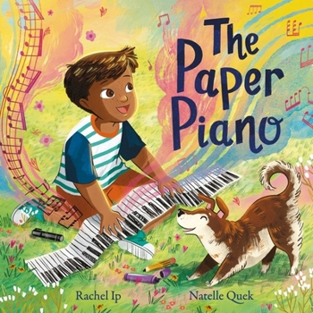 Hardcover Hodder Childrens Books The Paper Piano An inspirational picture book for music lovers. Book