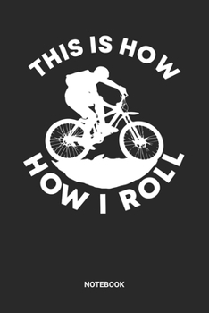 Notebook: Mountain Bike Themed Notebook (6x9 inches) with Blank Pages ideal as a Cycle MTB Journal. Perfect as a Mountainbike Downhill Biycle Lover. Great gift for Kids, Men and Women