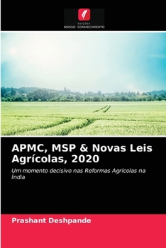 Paperback APMC, MSP & Novas Leis Agrícolas, 2020 [Portuguese] Book