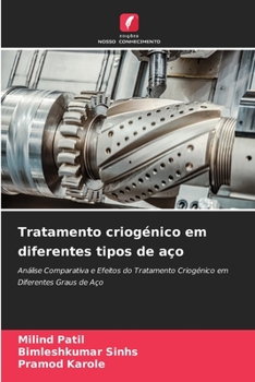 Paperback Tratamento criogénico em diferentes tipos de aço [Portuguese] Book