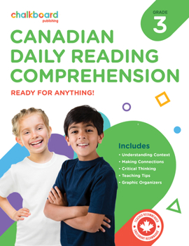 Paperback Canadian Daily Reading Comprehension 3 Book