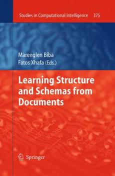Paperback Learning Structure and Schemas from Documents Book