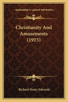 Christianity and Amusements