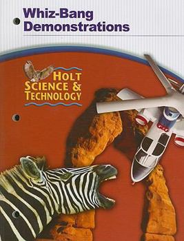 Paperback Holt Science & Technology Whiz-Bang Demonstrations Book