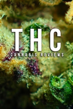 Paperback THC - Cannabis Reviews: 6x9 Notebook checkered Book