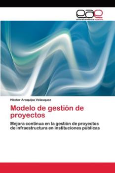 Paperback Modelo de gestión de proyectos [Spanish] Book