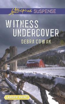 Mass Market Paperback Witness Undercover [Large Print] Book