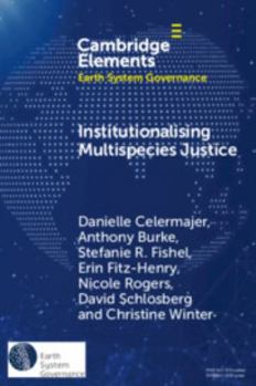 Paperback Institutionalising Multispecies Justice Book