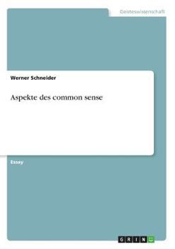 Paperback Aspekte des common sense [German] Book