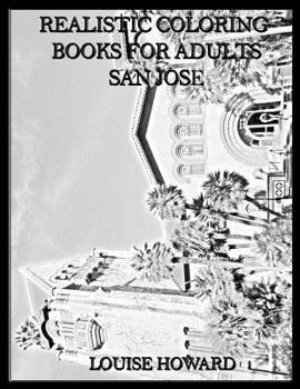 Paperback Realistic Coloring Books for Adults San Jose Book