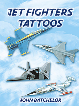 Paperback Jet Fighters Tattoos [With Tattoos] Book