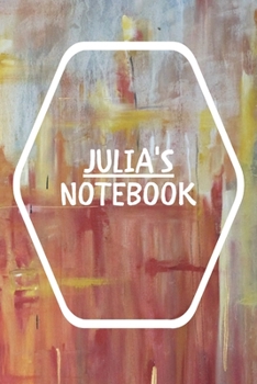 Julia's Notebook: Notebook Journal Gift for Julia  / Notebook / Diary / Unique Greeting Card Alternative