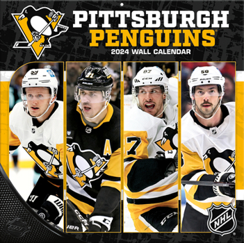 Calendar Pittsburgh Penguins 2024 12x12 Team Wall Calendar Book