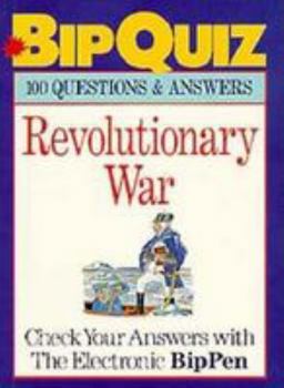 Paperback BipQuiz: Revolutionary War Book