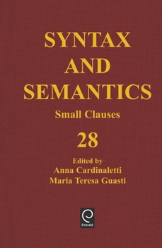 Hardcover Small Clauses Book